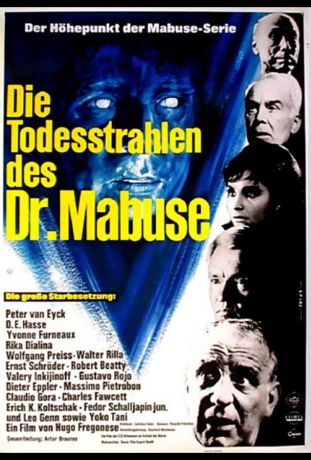 Лучи смерти доктора Мабузе (1964)